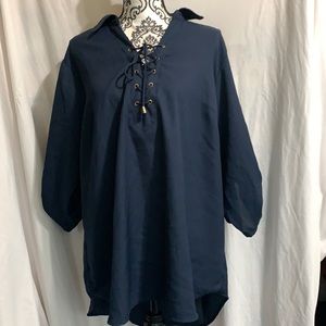 2x blouse navy blue